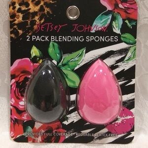 Betsey Johnson Blending Beauty Sponge Duo NIB